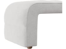 Maeve Bench Noa Fog color Noa Fog