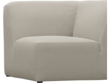 Copenhagen Isla Sea Pearl Square Corner Chair Sofa Module color Isla Sea Pearl