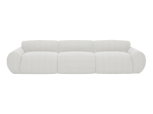 Malmo Kent Bisque Sofa - 3 Seater color Kent Bisque