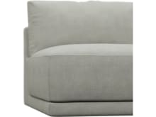 Haven Toorak Pebble Armless Sofa Chair Module color Toorak Pebble