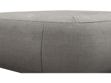 Beckett Isla Soft Grey Sofa Module Ottoman color Isla Soft Grey