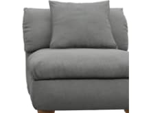 Tully Maya Flint Armless Sofa Chair Module color Maya Flint