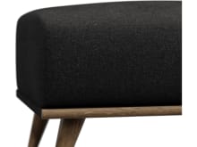 Dane California Charcoal Ottoman color California Charcoal