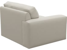Monica Toorak Pearl Left Arm Facing Chair Module color Toorak Pearl