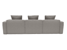 Riley Apt Boucle Pumice Sofa - 3 Seater color Boucle Pumice