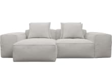 Riley Avon Mineral Modular Sofa - 2 Seater Chaise color Avon Mineral