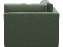 Haven Tribute Dark Jade Corner Sofa Chair Module color Tribute Dark Jade