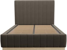 Brentwood Gas Lift Bed Muse Mink color Muse Mink