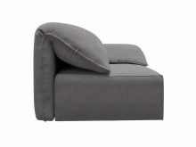 Clarence California Slate 2 Seat Right Arm Facing Sofa Module color California Slate