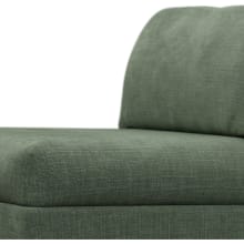 Finley Tribute Dark Jade Armless Sofa Chair Module color Tribute Dark Jade
