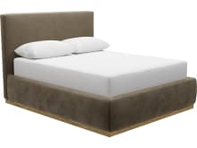 Haven Gas Lift Bed Tribute Walnut color Tribute Walnut