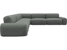 Beckett Tribute Storm Modular Corner Sofa - 7 Piece color Tribute Storm