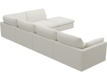 Willow Tribute Shell Modular Sofa - 6 Seater RAF Terminal color Tribute Shell