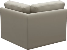 Monica Plaza Natural Corner Sofa Chair Module color Plaza Natural