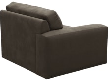 Monica Muse Mink Left Arm Facing Chair Module color Muse Mink