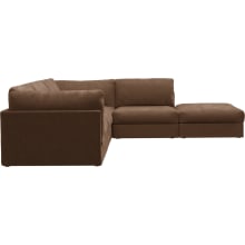 Finley Tribute Chestnut Modular Sofa - 5 Seater RAF Terminal color Tribute Chestnut