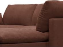 Willow Muse Rust Modular Sofa - 5 Seater RAF Terminal color Muse Rust