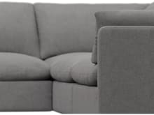 Willow California Slate Corner Sofa - 5 Seater color California Slate