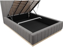 Brentwood Gas Lift Bed California Slate color California Slate
