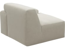 Copenhagen Muse Flax Right Arm Facing Sofa Module color Muse Flax