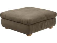 Tully Tribute Walnut Ottoman color Tribute Walnut