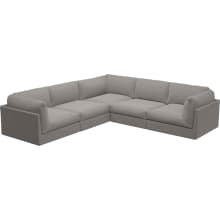 Finley Boucle Pumice Corner Sofa - 5 Seater color Boucle Pumice