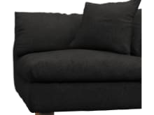 Tully California Charcoal Right Arm Facing Chair Module color California Charcoal