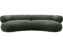 Colette Muse Forest Sofa - 3 Seater color Muse Forest
