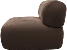 Beckett Muse Chocolate Sofa Module Armless color Muse Chocolate