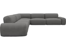 Beckett California Slate Modular Corner Sofa - 7 Piece color California Slate