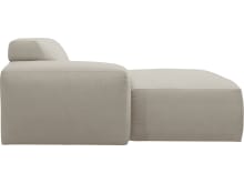Copenhagen Toorak Pearl Left Arm Facing Chaise Module color Toorak Pearl