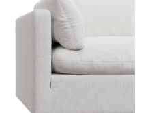 Willow Noa Fog Modular Sofa - 6 Seater RAF Terminal color Noa Fog