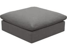 Willow California Slate Ottoman color California Slate