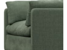 Willow Tribute Dark Jade Armchair color Tribute Dark Jade