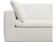 Cloud Deep Tribute Shell Modular Sofa - 6 Piece color Tribute Shell