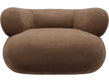 Colette Tribute Chestnut Swivel Armchair color Tribute Chestnut