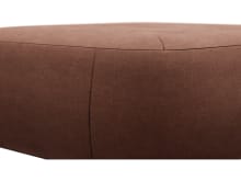 Beckett Muse Rust Sofa Module Ottoman color Muse Rust
