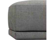 Haven Isla Soft Grey Ottoman color Isla Soft Grey