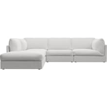 Finley Muse Frost Modular Sofa - 5 Seater LAF Terminal color Muse Frost