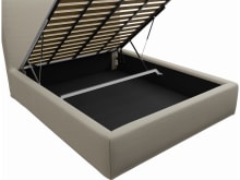 Willow Gas Lift Bed Plaza Natural color Plaza Natural