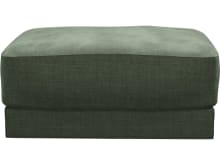 Monica Tribute Dark Jade Ottoman color Tribute Dark Jade