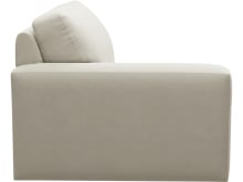 Monica Muse Flax Left Arm Facing Chair Module color Muse Flax