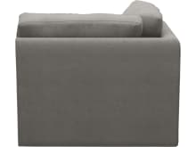 Monica Isla Soft Grey Corner Sofa Chair Module color Isla Soft Grey