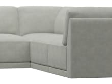 Emily Modular Sofa Toorak Pebble - 4 Piece color Toorak Pebble