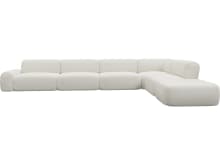 Beckett Tribute Shell Modular Sofa - 7 Piece color Tribute Shell