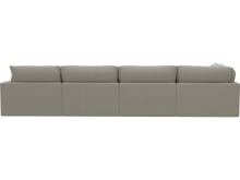 Willow Noa Desert Modular Sofa - 6 Seater LAF Terminal color Noa Desert