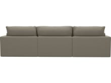 Willow Plaza Natural Modular Sofa - 3 Seater color Plaza Natural