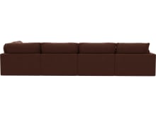 Willow Muse Rust Modular Sofa - 6 Seater RAF Terminal color Muse Rust