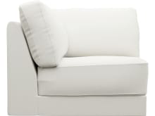 Monica Tribute Shell Corner Sofa Chair Module color Tribute Shell