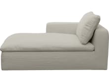 Cloud Deep Chaise Left Module California Ivory color California Ivory